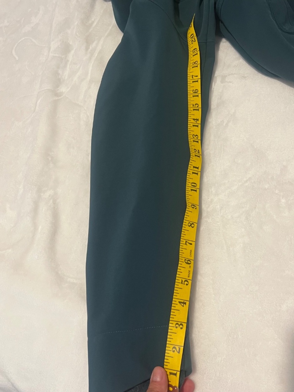 The North Face Apex Soft Shell Jacket Women's XL Green Fleece Lined Full Zip - Picture 15 of 16